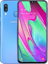 Best available price of Samsung Galaxy A40 in Nepal